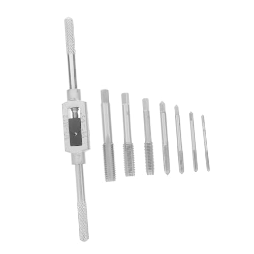 GALPADA Teiliges Gewindeschneider Set mit Einstellbarem Windeisen für Verschleißfestes und Langlebiges Gewindebohrer Werkzeug für Reparatur und DIY Projekte von GALPADA
