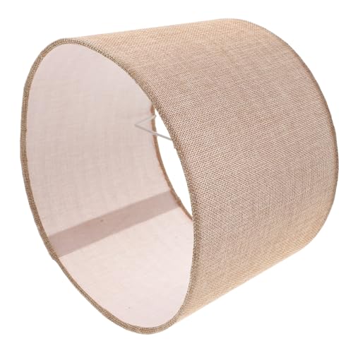 GALPADA Tischlampenschirm aus Premium Leinenstoff Sandfarbener Lampenschirm für Nachttisch Wohnzimmer Schlafzimmer Ersatz mit Weichem Lichtschutz GALPADA Tischlampenschirm aus Premium Leinenstoff Sandfarbener Lampenschirm für Nachttisch Wohnzimmer Schlafzimmer Ersatz mit Weichem Lichtschutz von GALPADA