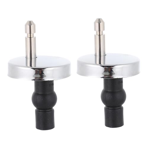 GALPADA Toilettensitz Scharniere aus Robustem Zinklegierung mit Schnellmontage und Einfachem Schraubenwechsel Passend für Gängige Wc sitze zur Schnellen Reparatur und Sicherer Befestigung von GALPADA