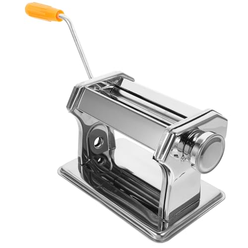 GALPADA Tonmaschine Polymer-Ton-Walzenmaschine weichen Lehm drücken Griffe Herstellung knetmaschine Tonplattenmaschine Werkzeug -Walze Polymerton-Extruder - Plastik Silver von GALPADA