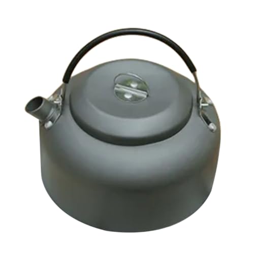 GALPADA Tragbarer Aluminium Wasserkocher Camping Teekessel Leicht Outdoor Kessel Robustes Kochgeschirr für Wandern Angeln Mountainbiking GALPADA Tragbarer Aluminium Wasserkocher Camping Teekessel Leicht Outdoor Kessel Robustes Kochgeschirr für Wandern Angeln Mountainbiking von GALPADA