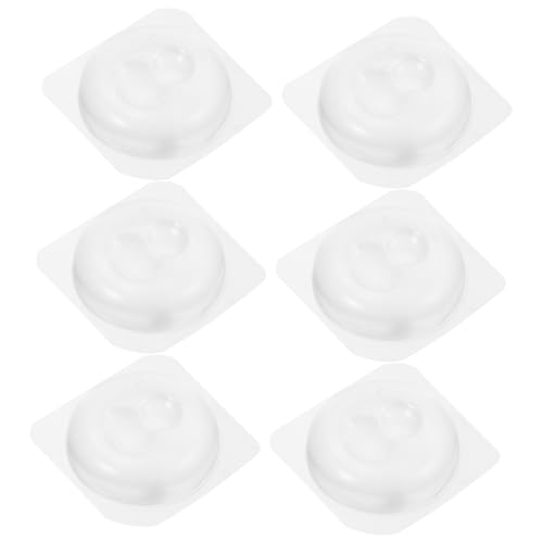 GALPADA Transparente Selbstklebende Silikon Türgriff Schutzpolster Elastische Türstopper für Wand und Türgriffschutz Geräuschdämpfend Langlebiger Wandschutz von GALPADA