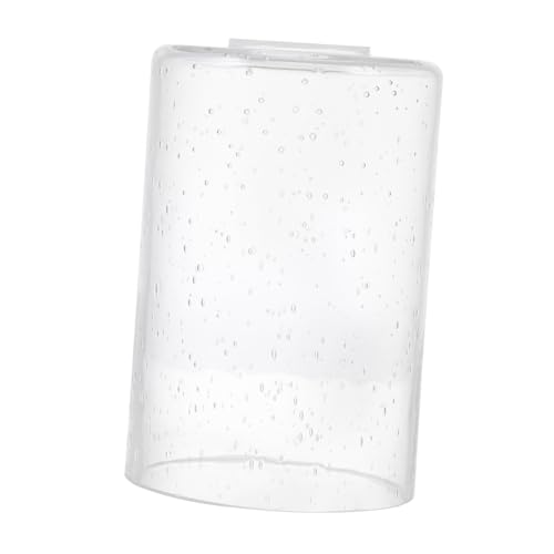 GALPADA Transparenter Zylindrischer Glasschirm Ersatzglas Lampenschirm Für Deckenlampen Und Tischlampen Raum Deko Staubschutz Und Insektenschutz von GALPADA