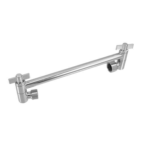 GALPADA Verstellbarer Duscharmverlängerung mit Beweglichem Arm Kupferbeschichtete Duschbrausehalterung für Handbrause und Regendusche Einfache Montage Langlebig Kompatibel GALPADA Verstellbarer Duscharmverlängerung mit Beweglichem Arm Kupferbeschichtete Duschbrausehalterung für Handbrause und Regendusche Einfache Montage Langlebig Kompatibel von GALPADA