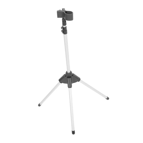 GALPADA Verstellbarer Haartrockner Ständer Faltbar mit Stabiler Aluminiumlegierung Basis Höhenverstellbar für Zuhause und Mobile Tierpflege Vielseitiger Föhnhalter von GALPADA
