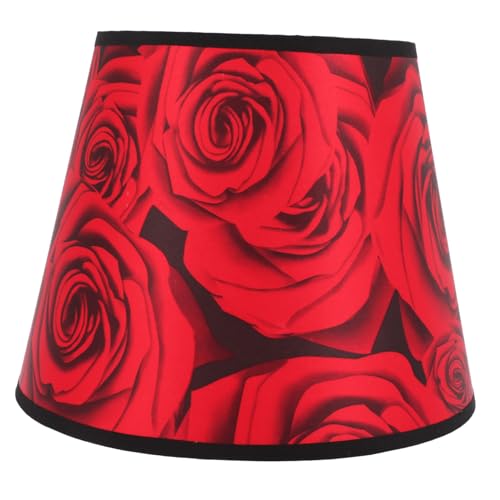 GALPADA Vintage Lampenschirm aus Fassung Retro Halbrund Tischlampe Lampenabdeckung Kleines Lampenschirm Design Blendfrei Geeignet für Schlafzimmer und Wohnzimmer von GALPADA