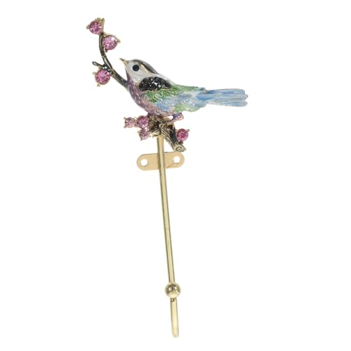 GALPADA Vintage Metall Wandhaken mit Vogelmotiv Robuster Garderobenhaken für Mäntel Hüte und Schlüssel Dekorativer Wandaufhänger Platzsparend und Einfach zu Montieren für Haus und Flur von GALPADA