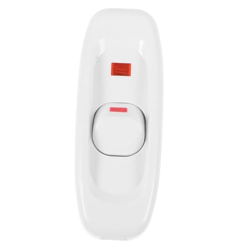 GALPADA Vintage Tischlampen schalter mit Kontrollleuchte Kunststoffgehäuse Einfache Bedienung Austauschschalter für Nachttischlampen und Elektroinstallation von GALPADA