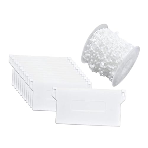 GALPADA Vorhang Zubehör Vertikal Lamellen Bead Connector Ersatzteile für Wohn Schlafzimmer Gardinen Fensterdeko von GALPADA