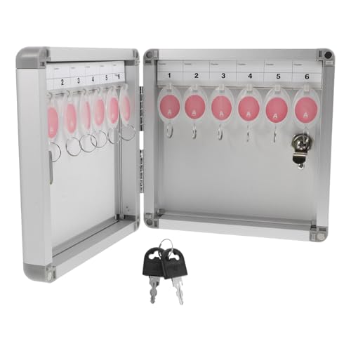 GALPADA Wandmontierter Schlüssel Aufbewahrungsschrank Metall Robuste Sichere Schlüsselbox mit Diebstahl Design für Hotels Lagerhäuser und Fächer GALPADA Wandmontierter Schlüssel Aufbewahrungsschrank Metall Robuste Sichere Schlüsselbox mit Diebstahl Design für Hotels Lagerhäuser und Fächer von GALPADA