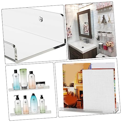 GALPADA Wandregal Transparent Schwebendes Regal aus für Wohnzimmer Schlafzimmer Badezimmer Wandboard zur Dekoration und Aufbewahrung Langlebig und Vielseitig Einsetzbar GALPADA Wandregal Transparent Schwebendes Regal aus für Wohnzimmer Schlafzimmer Badezimmer Wandboard zur Dekoration und Aufbewahrung Langlebig und Vielseitig Einsetzbar von GALPADA