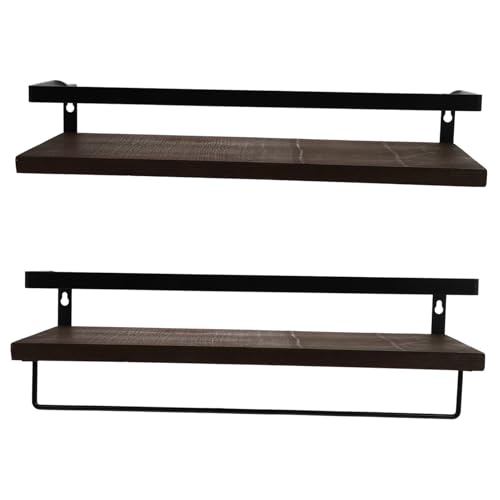 GALPADA Wandregal aus Massivem Kiefernholz Teiliges Hängendes Funktionales Aufbewahrungsregal für Küche und Bad Hitzebeständig Langlebig Retro Floating Design für Wohnzimmer und Büro GALPADA Wandregal aus Massivem Kiefernholz Teiliges Hängendes Funktionales Aufbewahrungsregal für Küche und Bad Hitzebeständig Langlebig Retro Floating Design für Wohnzimmer und Büro von GALPADA