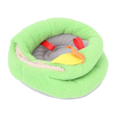 GALPADA Warme Papagei Hängematte aus Weichem Baumwollstoff Gepolstert für Winter Langlebiges Vogelnest als Schlaf Ruheplatz für Kleine und Mittlere Vögel Bequemes Hängesitzbett von GALPADA