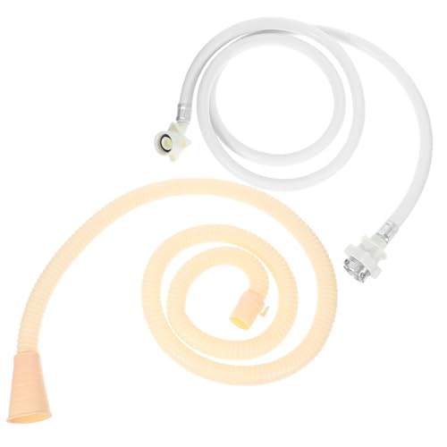 GALPADA Waschmaschinenwasserrohrset Set Waschmaschinenschläuche Einlassschlauch Einlass -Wasserschlauch Ersatzteile für Waschmaschinenzubehör Wasserzulaufrohr für Waschmaschine PVC Weiß GALPADA Waschmaschinenwasserrohrset Set Waschmaschinenschläuche Einlassschlauch Einlass -Wasserschlauch Ersatzteile für Waschmaschinenzubehör Wasserzulaufrohr für Waschmaschine PVC Weiß von GALPADA