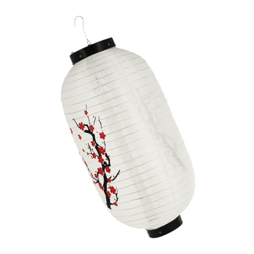 GALPADA Wasserdichte Japanische Stofflaterne Plumlaterne Traditionelle Hängelaterne für Garten Party Restaurant Deko Outdoor Japanische Kirschblüte Laterne GALPADA Wasserdichte Japanische Stofflaterne Plumlaterne Traditionelle Hängelaterne für Garten Party Restaurant Deko Outdoor Japanische Kirschblüte Laterne von GALPADA