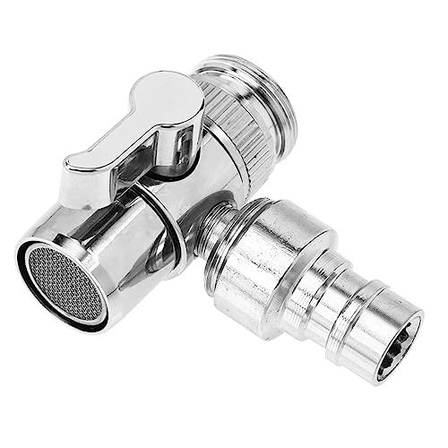 GALPADA Wasserhahn Splitter Vollkupfer Spülschlauch Adapter für Waschmaschine Kompakte Bauweise Langlebig und Rostfrei Einfache Installation Geeignet für Küchen und Badezimmer GALPADA Wasserhahn Splitter Vollkupfer Spülschlauch Adapter für Waschmaschine Kompakte Bauweise Langlebig und Rostfrei Einfache Installation Geeignet für Küchen und Badezimmer von GALPADA