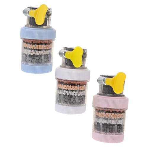 GALPADA Wasserhahnfilter Set mit Sechsschichtigem Filtersystem Abnehmbare Filter Spritzschutz Duschkopf Kompatibel für Küche Büro und Wohnung Baumwollfilter für Sauberes Trinkwasser GALPADA Wasserhahnfilter Set mit Sechsschichtigem Filtersystem Abnehmbare Filter Spritzschutz Duschkopf Kompatibel für Küche Büro und Wohnung Baumwollfilter für Sauberes Trinkwasser von GALPADA