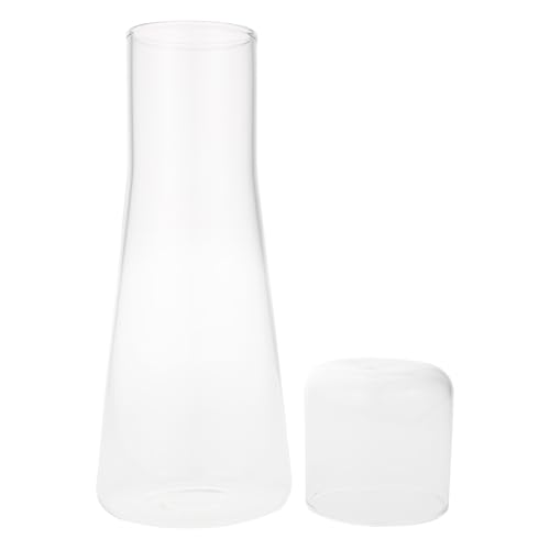 GALPADA Wasserkrug Set Dickwandige Karaffe für Kalte Getränke Wasserkaraffe mit Becher Design für Wasser Saft Tee Milch und von GALPADA