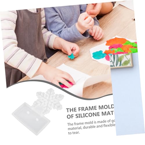 GALPADA Weihnachts Schneeflocken Silikonform für DIY Epoxidharz Gießform Weihnachtsdeko Bastelset Kreative Formen Weihnachten Geschenkidee von GALPADA