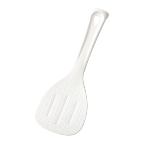 GALPADA Weißer Reislöffel aus Verschleißfestem Material Antihaftbeschichteter Reisspatel für Reis Salat und Servieren Leichter Langlebiger Küchenlöffel für Zuhause Hotel und Restaurant von GALPADA