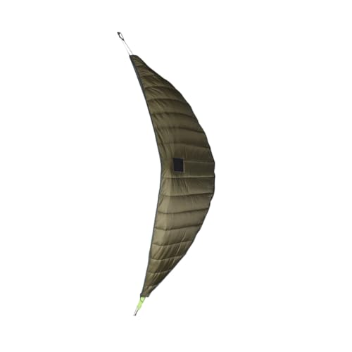 GALPADA Winddichte Warme Dicke Baumwoll-hängematte mit Isolationsüberzug für Outdoor-Camping und Winter Windgeschützter Erholungs-hängemattenbezug in Armeegrün Faltbar und Tragbar von GALPADA