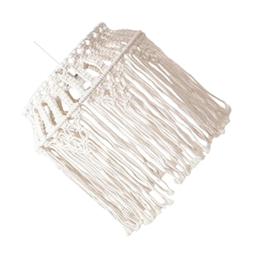 GALPADA Woven Cotton Rope Lampenschirm Boho Deckenleuchte für Schlafzimmer Wohnzimmer und Esszimmer Kreative Handgefertigte Lampe für Entspannte Wohnatmosphäre GALPADA Woven Cotton Rope Lampenschirm Boho Deckenleuchte für Schlafzimmer Wohnzimmer und Esszimmer Kreative Handgefertigte Lampe für Entspannte Wohnatmosphäre von GALPADA