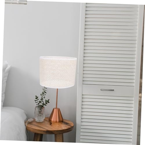 GALPADA Woven Lampenschirm Oval Roségold Langlebiger Stabiler Lampenüberzug für Schlafzimmer tischlampe Weiches Licht Staubdicht Einzelverpackt Kompatibel mit Nachttischlampen GALPADA Woven Lampenschirm Oval Roségold Langlebiger Stabiler Lampenüberzug für Schlafzimmer tischlampe Weiches Licht Staubdicht Einzelverpackt Kompatibel mit Nachttischlampen von GALPADA