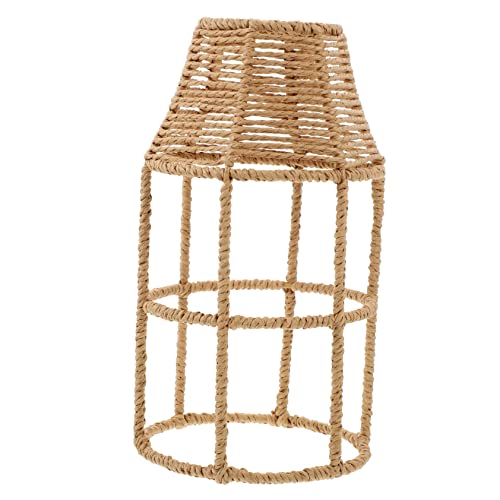 GALPADA Woven Lampenschirm im Japanischen Stil Geflochtene Deckenleuchte Rustikale Lampenabdeckung für Esszimmer und Wohnzimmer B GALPADA Woven Lampenschirm im Japanischen Stil Geflochtene Deckenleuchte Rustikale Lampenabdeckung für Esszimmer und Wohnzimmer B von GALPADA