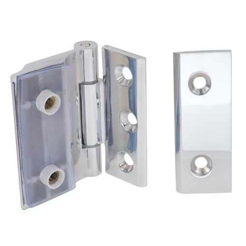 GALPADA Zinklegierung Glas Türscharnier Flexibel Geräuschlos für Weinschrank Schrank Vitrine Robust Langlebig für Innen Außen Feuchte Umgebungen GALPADA Zinklegierung Glas Türscharnier Flexibel Geräuschlos für Weinschrank Schrank Vitrine Robust Langlebig für Innen Außen Feuchte Umgebungen von GALPADA