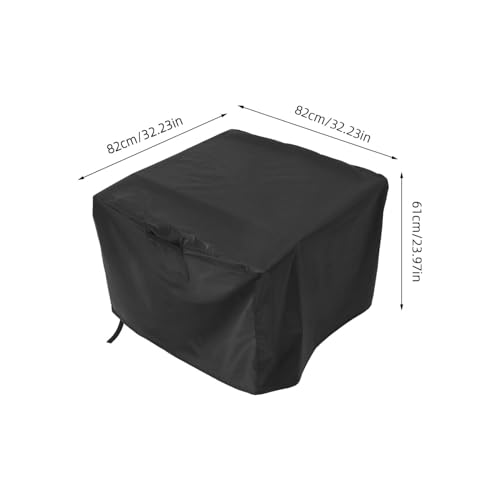 GALPADA wasserdichte Quadratische Feuerstellen Abdeckung aus Robustem Wetterfeste Patio Fire Table Cover Wiederverwendbar Staubdicht für Outdoor tische GALPADA wasserdichte Quadratische Feuerstellen Abdeckung aus Robustem Wetterfeste Patio Fire Table Cover Wiederverwendbar Staubdicht für Outdoor tische von GALPADA