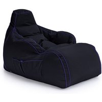 Game Over - Gaming Sitzsack für Erwachsene, XXL Sitzsack fürs Wohnzimmer, Wasserabweisender Gaming Sitzsack mit weicher Polsterung, Seitentaschen für Game Over - Gaming Sitzsack für Erwachsene, XXL Sitzsack fürs Wohnzimmer, Wasserabweisender Gaming Sitzsack mit weicher Polsterung, Seitentaschen für von GAME OVER