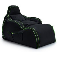 Gaming Sitzsack für Erwachsene, xxl Sitzsack fürs Wohnzimmer, Wasserabweisender Gaming Sitzsack mit weicher Polsterung, Seitentaschen für Controller, Gaming Sitzsack für Erwachsene, xxl Sitzsack fürs Wohnzimmer, Wasserabweisender Gaming Sitzsack mit weicher Polsterung, Seitentaschen für Controller, von GAME OVER