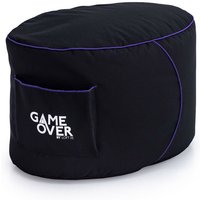 Sitzsack-Fußhocker für das Wohnzimmer, wasserabweisender Pouf mit Beinstütze zum Spielen, Gaming-Fußhocker für drinnen und draußen mit Seitentaschen Sitzsack-Fußhocker für das Wohnzimmer, wasserabweisender Pouf mit Beinstütze zum Spielen, Gaming-Fußhocker für drinnen und draußen mit Seitentaschen von GAME OVER