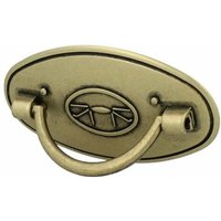 Gamet - Möbelgriff aus Metall brüniert la 64mm Kommodengriff Schrankgriff Küchengriff von GAMET