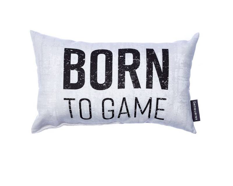 Kopfkissen Gamewarez Gaming Kissen - Born to Game, GAMEWAREZ von GAMEWAREZ