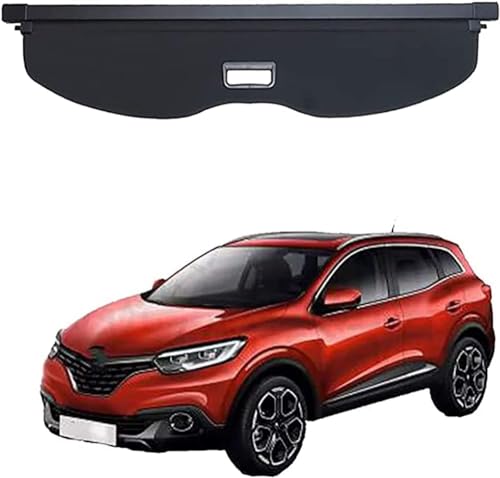 GAMIRA Auto Laderaumabdeckung Kofferraum für Renault Kadjar 2018, Einziehbar Kofferraumabdeckung Hutablage Kofferraum Schutz Abdeckung Rollo von GAMIRA