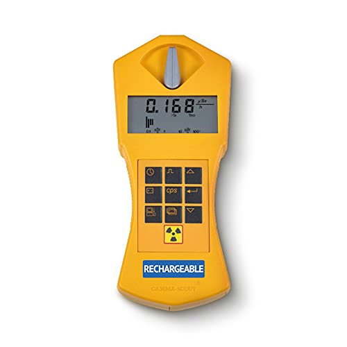 GAMMA-SCOUT Rechargeable | Geigerzähler für Radioaktivität mit wiederaufladbarem Akku, Verwendung als Personendosimeter, Strahlenmessgerät inkl. USB-Schnittstelle & Auswertungssoftware von GAMMA-SCOUT