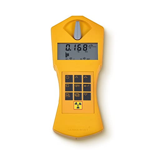 GAMMA-SCOUT Standard | Geigerzähler für Radioaktivität - Profi Messgerät für Alpha-, Beta- & Gamma-Strahlen - Verwendung als Personen-Dosimeter - inkl. USB-Schnittstelle & Auswertungssoftware von GAMMA-SCOUT