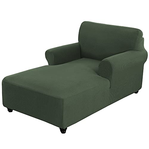 Arm-Chaiselongeber, Stretch-Sofa-Schonbezug für Wohnzimmer, Doppelarm, Lounge-Stuhl, Möbelschutz für Schlafzimmer, maschinenwaschbar (Patrina) von GAMUKAI