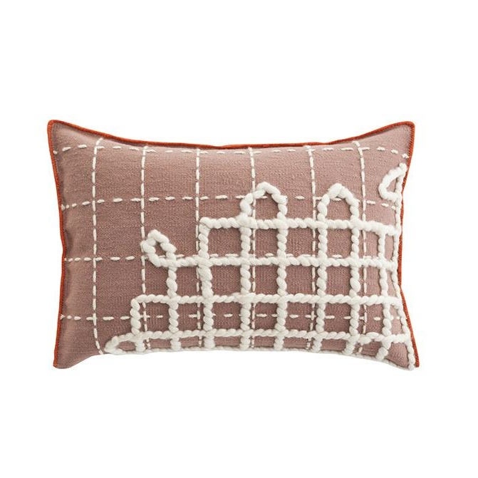 GAN - Bandas Kissen - pink/60 x 40cm von GAN