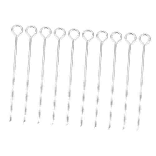 GANAZONO 10 Stück Teiliges Runde Verzinkte Zeltheringe aus Stahl Robuste Bodenanker mit Wetterbeständig und Rostfrei Geeignet für Campingzelte Pavillons und Outdoor einsätze GANAZONO 10 Stück Teiliges Runde Verzinkte Zeltheringe aus Stahl Robuste Bodenanker mit Wetterbeständig und Rostfrei Geeignet für Campingzelte Pavillons und Outdoor einsätze von GANAZONO