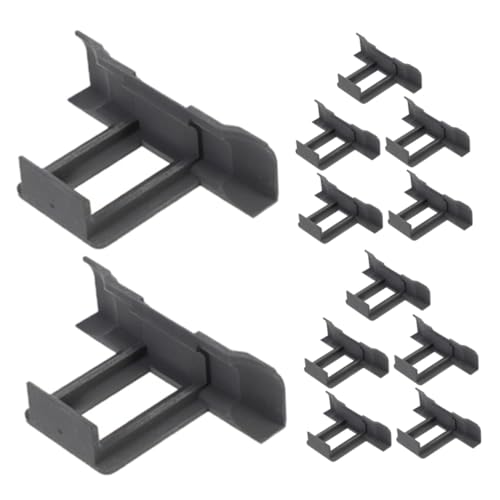 GANAZONO 12 Stück Solar Wasserablauf Clips Abs Entwässerungs und Schlammentfernungs Klammern für Photovoltaik Reinigung und Wasserführung Einfache Befestigung Wetterbeständig von GANAZONO