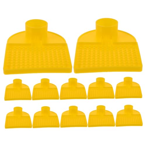 GANAZONO 12 Stück Teiliges Beehive Feeder mit Diebstahlschutz Antitauchfunktion und Kompatibel mit Mineralwasserflaschen Vielseitiger Bienenfütterer für Innen Außenbereich Hygienische von GANAZONO