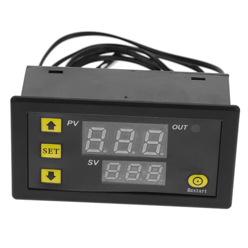 GANAZONO 12V Digitales Temperaturregelungsmodul Dc Zeitschaltuhr für Autos Kompaktes Design Präzise Temperaturkontrolle für Industrie und DIY Projekte von GANAZONO