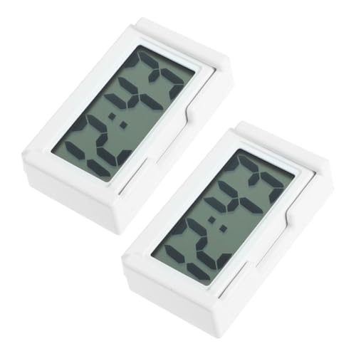 GANAZONO 2 Stück Auto Uhr Digitale Uhr Uhr-Requisite Dash-Uhr Reiseuhren kleiner digitaler Wecker Schreibtischuhr für Auto-Armaturenbrett-Digitaluhr kleine Digitaluhr Plastik Weiß GANAZONO 2 Stück Auto Uhr Digitale Uhr Uhr-Requisite Dash-Uhr Reiseuhren kleiner digitaler Wecker Schreibtischuhr für Auto-Armaturenbrett-Digitaluhr kleine Digitaluhr Plastik Weiß von GANAZONO