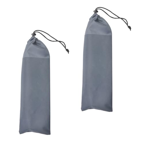 GANAZONO 2 Stück Teiliges Oxford Stoff Aufbewahrungsbeutel für Zeltheringe und Camping Nägel Robust Winddicht Praktische Outdoor Tasche zur Organisation von Zeltzubehör Lang von GANAZONO