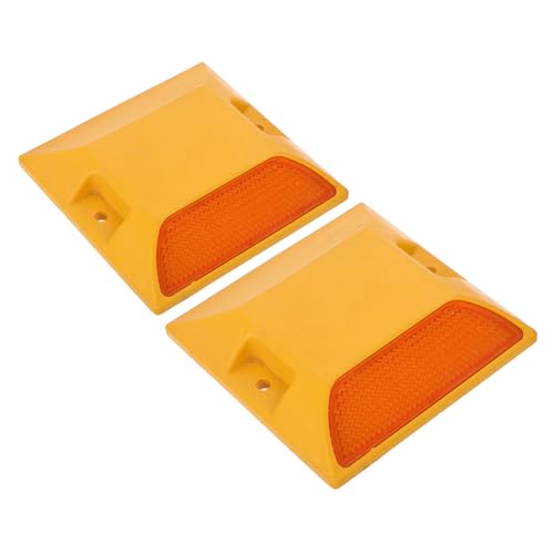 GANAZONO 2 Stück Teiliges Reflektierendes Straßenmarkierungsset aus Langlebigem Kunststoff Hohe Sichtbarkeit für Gehwege Einfahrten und Straßenränder Installieren Witterungsbeständig GANAZONO 2 Stück Teiliges Reflektierendes Straßenmarkierungsset aus Langlebigem Kunststoff Hohe Sichtbarkeit für Gehwege Einfahrten und Straßenränder Installieren Witterungsbeständig von GANAZONO