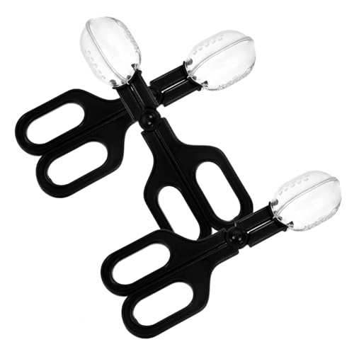 GANAZONO 3 Stück Plastik Urin Schaufel für Kleintiere mit Belüftungslöchern Sicherer Greifer für Meerschweinchen Reptilienfutterhalter für Hamster Eidechsen und Kleine Haustiere von GANAZONO