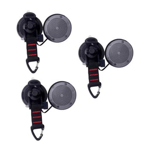 GANAZONO 3 Stück Saugnapf Haken für Auto und Zelt Wiederverwendbare Starke Saugnäpfe Robustes Material Vielseitig für Camping Outdoor und Haushalt Einfache Montage ohne Bohren Schwarz GANAZONO 3 Stück Saugnapf Haken für Auto und Zelt Wiederverwendbare Starke Saugnäpfe Robustes Material Vielseitig für Camping Outdoor und Haushalt Einfache Montage ohne Bohren Schwarz von GANAZONO