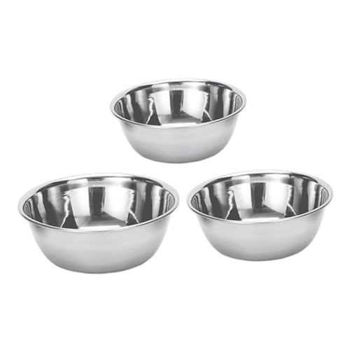 GANAZONO 3 Stücke Jod Medizin Edelstahl Schüssel Mehrzweck Für Jede Schalen Cm Behandlung GANAZONO 3 Stücke Jod Medizin Edelstahl Schüssel Mehrzweck Für Jede Schalen Cm Behandlung von GANAZONO